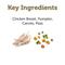 Show in main carousel: Applaws Taste Toppers Chicken Breast with Pumpkin, Peas & Carrots in Broth Natural Wet Dog Food, 5.5-oz pouch, case of 12 slide 4 of 8