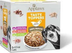 Applaws Taste Toppers Chicken Gravy Selection Natural Wet Dog Food, 5.5-oz can, case of 8