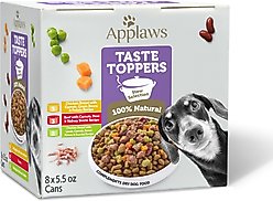 Applaws Taste Toppers Variety Stew Selection Natural Wet Dog Food, 5.5-oz can, case of 8