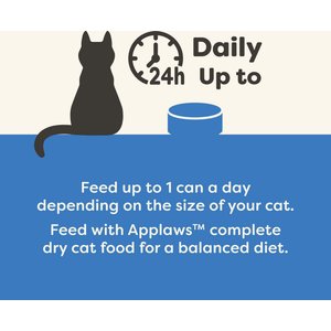 Applaws Tuna Fillet Canned Cat Food, 5.5-oz can, case of 6