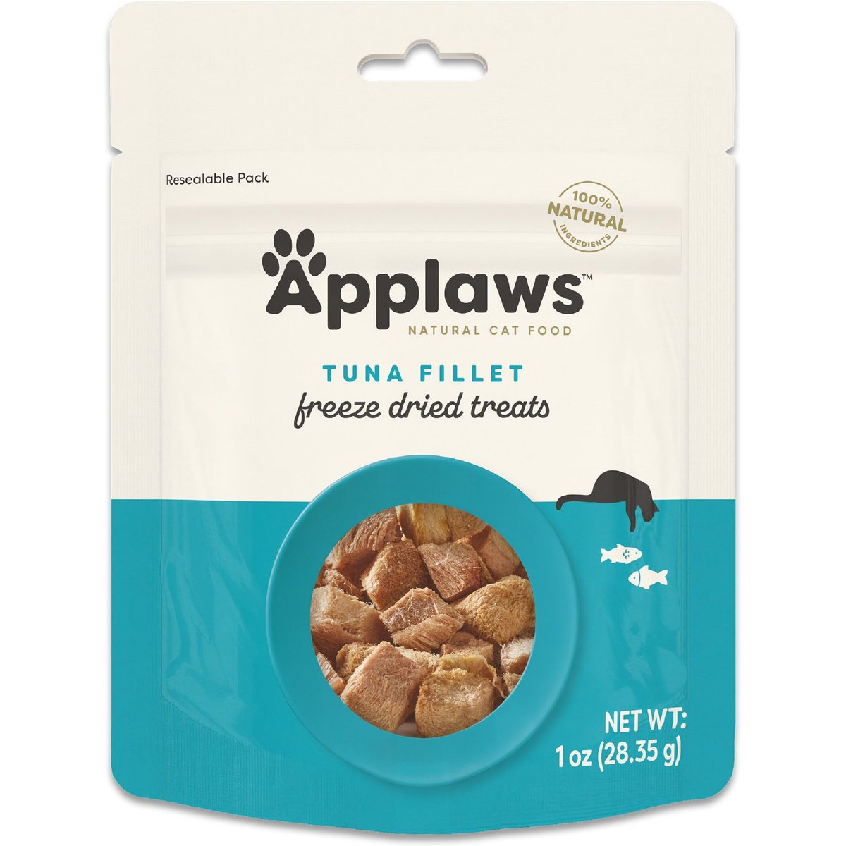 Applaws Tuna Fillet Grain-Free Freeze-Dried Cat Treats, 1-oz bag
