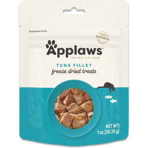 Applaws Tuna Fillet Grain-Free Freeze-Dried Cat Treats, 1-oz bag