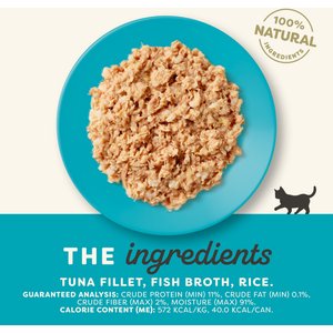 Applaws Tuna Fillet in Broth Wet Kitten Food, 2.47-oz can, case of 6