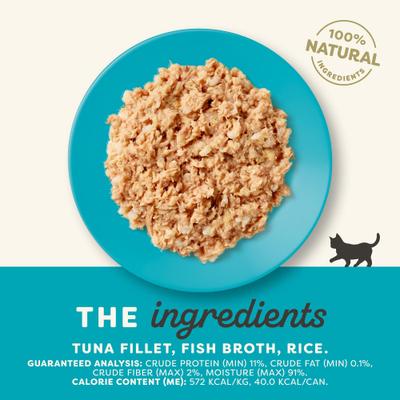 Show full view: Applaws Tuna Fillet in Broth Wet Kitten Food, 2.47-oz can, case of 6 slide 3 of 10