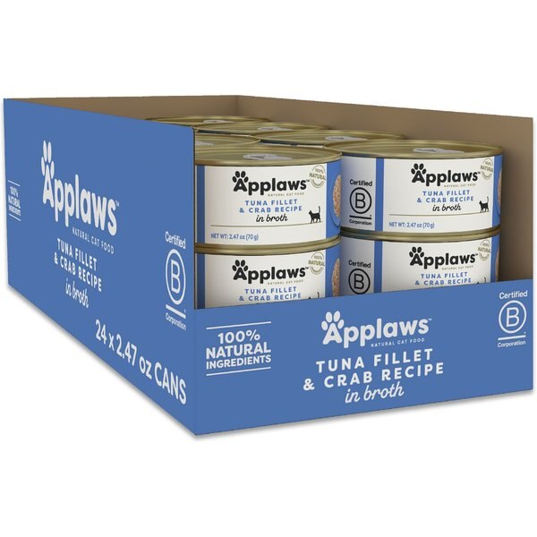 Applaws Holiday Turkey Broth Selection Grain-Free Wet Cat Food, 2.47-oz can, case of 6