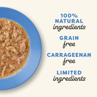 Show full view: Applaws Tuna Fillet with Crab Recipe in Gravy Limited ingredient Cat Food Pots, 2.12-oz pot, case of 18 slide 6 of 10