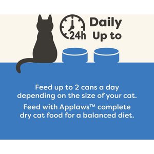 Applaws Tuna Fillet with Seaweed Canned Cat Food, 2.47-oz, case of 24