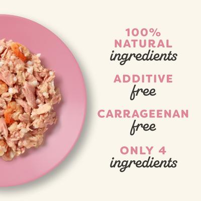 Show full view: Applaws Tuna Fillet with Shrimp Canned Cat Food, 2.47-oz, case of 24 slide 4 of 9