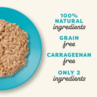 Show full view: Applaws Tuna in Broth Limited Ingredient Wet Cat Food, 2.47-oz pouch, case of 12 slide 5 of 10