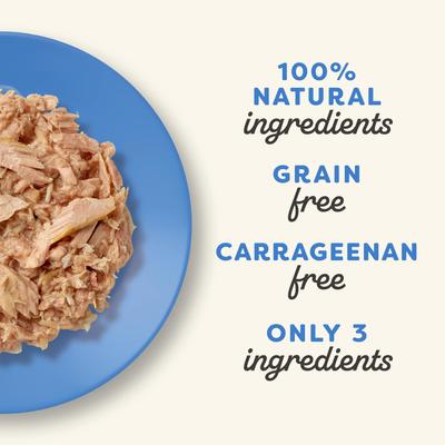 Show full view: Applaws Tuna with Crab Broth Limited Ingredient Wet Cat Food, 2.47-oz pouch, case of 12 slide 5 of 11