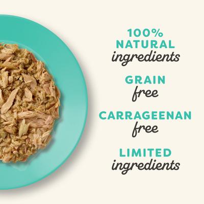 Show full view: Applaws Tuna with Whole Anchovy & Seaweed Bits in Broth Wet Cat Food, 2.47-oz, case of 12 slide 5 of 11