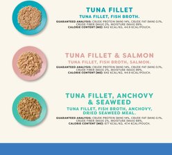 Applaws Variety of Fish Flavors in Broth Limited Ingredient Wet Cat Food, 2.47-oz pouch, case of 12 slide 2 of 7