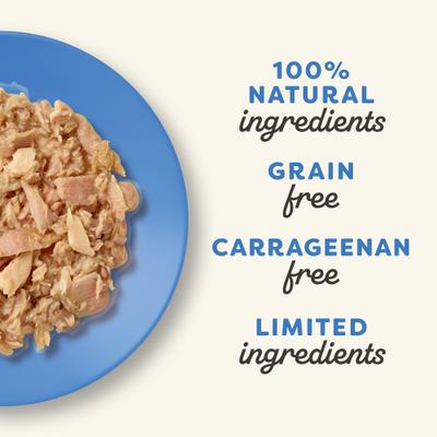 Show full view: Applaws Variety of Fish Flavors in Broth Limited Ingredient Wet Cat Food, 2.47-oz pouch, case of 12 slide 4 of 9