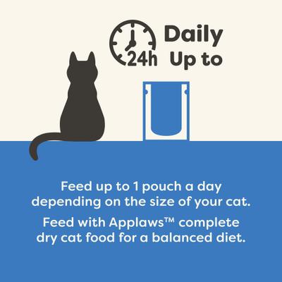 Show full view: Applaws Variety of Fish Flavors in Broth Limited Ingredient Wet Cat Food, 2.47-oz pouch, case of 12 slide 5 of 9