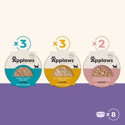 Show full view: Applaws Variety Pack Wet Cat Food, 2.12-oz, case of 8 slide 8 of 10