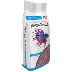 Aqua Natural Betta World Violet Sparkle Aquarium Gravel, 1-lb bag