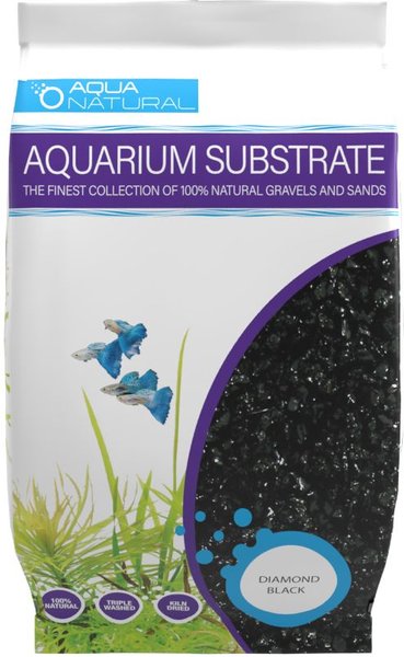 Aqua Natural Diamond Black Aquarium Gravel