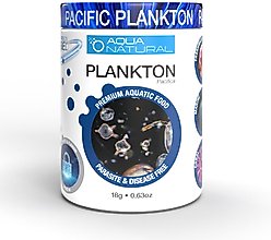 Aqua Natural Grain-Free Freeze-Dried Pacifica Plankton Fish Food, 0.65-oz tub