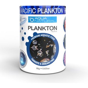 Aqua Natural Grain-Free Freeze-Dried Pacifica Plankton Fish Food, 0.65-oz tub
