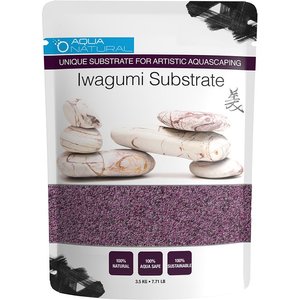 Aqua Natural Iwagumi Garnet Purple Aquarium Gravel, 7.7-lb bag