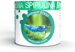 Aqua Natural Shrimp Spirulina Fish Food, 1.94-oz tub