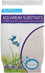 Aqua Natural Sugar White Sand Aquarium Gravel, 10-lb bag
