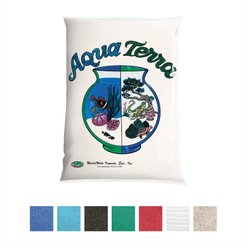 Aqua Terra Aquarium & Terrarium Sand, Natural White, 5-lb bag slide 1 of 2