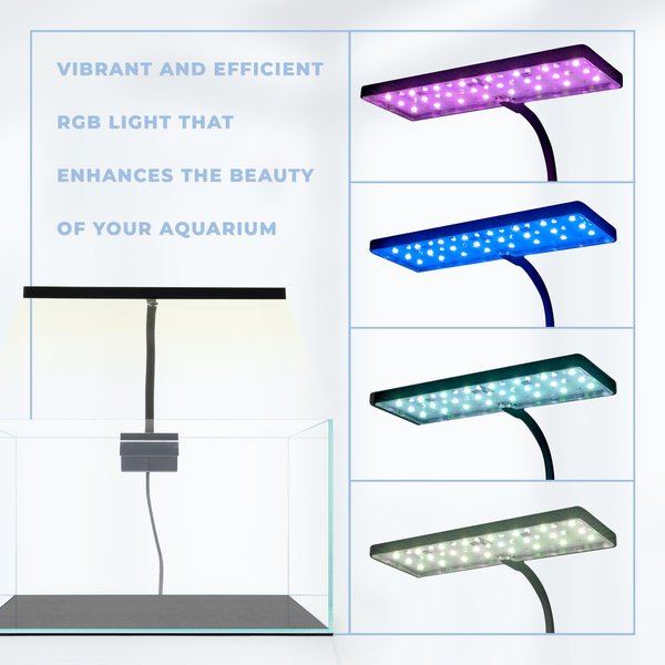 Aqua Worx EOS N7 RGB LED Aquarium Lamp