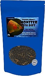 Aquaculture-One Feeding Frenzy Monster Fish Diet for Large Fish, 16-oz bag