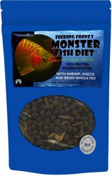 Aquaculture-One Feeding Frenzy Monster Fish Diet for Large Fish, 8-oz bag