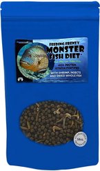 Aquaculture-One Feeding Frenzy Monster Fish Diet for Medium Fish, 16-oz bag