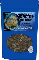 Aquaculture-One Feeding Frenzy Monster Fish Diet for Medium Fish, 8-oz bag