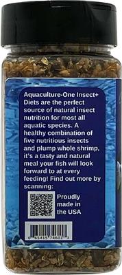 Show full view: Aquaculture-One INSECT+ Diet Large Fish Food, 1.85-oz bottle slide 3 of 5