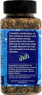 Show full view: Aquaculture-One INSECT+ Diet Large Fish Food, 3.25-oz bottle slide 4 of 5