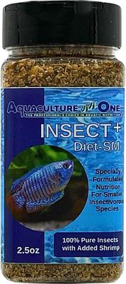 Show full view: Aquaculture-One INSECT+ Diet Small Fish Food, 2.5-oz bottle slide 2 of 5