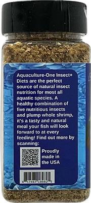 Show full view: Aquaculture-One INSECT+ Diet Small Fish Food, 2.5-oz bottle slide 3 of 5