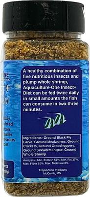 Show full view: Aquaculture-One INSECT+ Diet Small Fish Food, 2.5-oz bottle slide 4 of 5