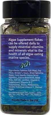 Show full view: Aquaculture-One Marine Algae Flakes Fish Supplement, 1.5-oz bottle slide 3 of 4