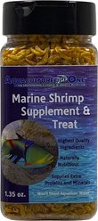 Aquaculture-One Marine Dried Shrimp Fish Treats, 1.35-oz bottle