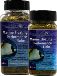 Aquaculture-One Marine Floating Performance Flake Fish Food, 1.5-oz bottle