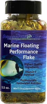 Show full view: Aquaculture-One Marine Floating Performance Flake Fish Food, 2.5-oz bottle slide 2 of 5