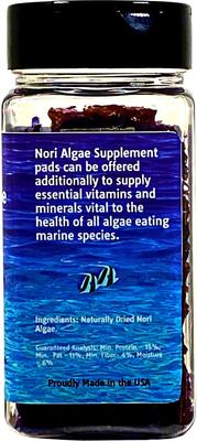 Show full view: Aquaculture-One Marine Nori Algae Sheets Fish Supplement, 1-oz bottle slide 3 of 4