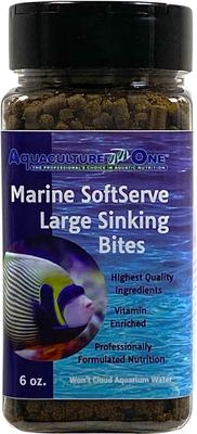 Show full view: Aquaculture-One Marine SoftServe Large Sinking Bites Fish Food, 6-oz bottle slide 2 of 5