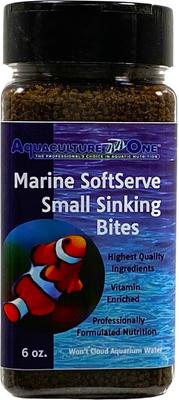 Show full view: Aquaculture-One Marine SoftServe Small Sinking Bites Fish Food, 6-oz bottle slide 2 of 5