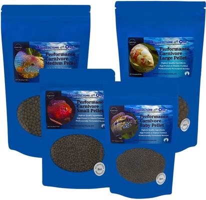 Show full view: Aquaculture-One Performance Carnivore Pellets for Medium Fish, 8-oz bag slide 3 of 3