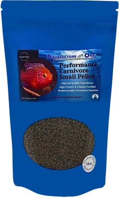 Show full view: Aquaculture-One Performance Carnivore Pellets for Small Fish, 16-oz bag slide 1 of 2