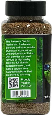 Show full view: Aquaculture-One Performance Shrimp Diet Fish Food, 12-oz bottle slide 3 of 5