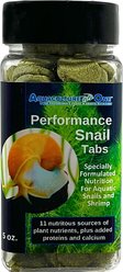 Aquaculture-One Performance Snail Tabs Fish Food, 5-oz bottle