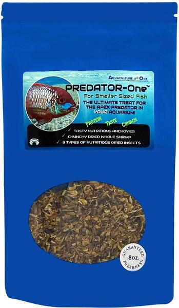 Aquaculture-One Predator-One Treat for Smaller Monster Fish