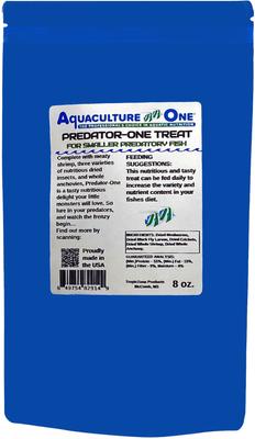 Show full view: Aquaculture-One Predator-One Treat for Smaller Monster Fish, 8-oz bag slide 2 of 2